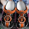 Mlb San Francisco Giants Black-Orange Crocband Crocs Clog Shoes