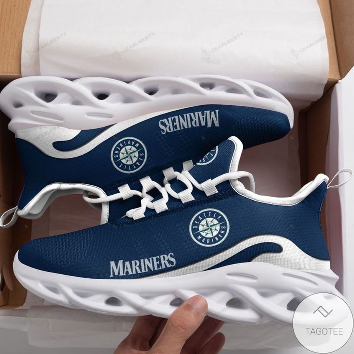 Mlb Seattle Mariners Max Soul Shoes Mlb Seattle Mariners Max Soul Shoes