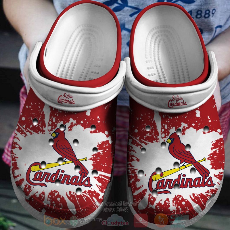 Mlb St. Louis Cardinals Crocband Crocs Clog Shoes Mlb St. Louis Cardinals Crocband Crocs Clog Shoes