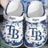Mlb Tampa Bay Rays Crocband Crocs Clog Shoes
