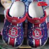 Mlb Team St Louis Cardinals Red-purple For Unisex & Kids Crocs Clog Shoes