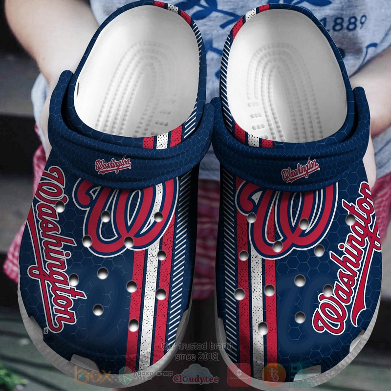 Mlb Washington Nationals Crocband Crocs Clog Shoes Mlb Washington Nationals Crocband Crocs Clog Shoes