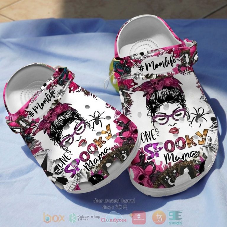 Momlife-One-Spooky-Mama-Crocs-Crocband-Shoes-1