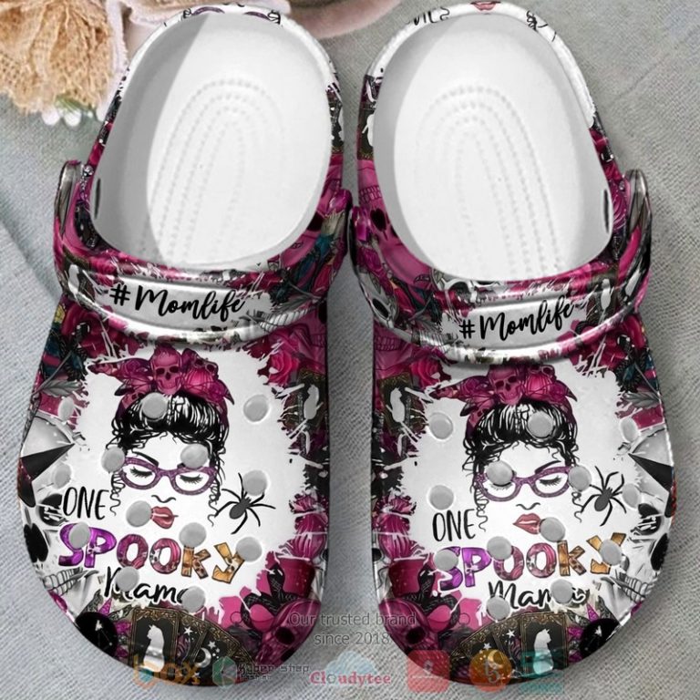Momlife-One-Spooky-Mama-Crocs-Crocband-Shoes-2