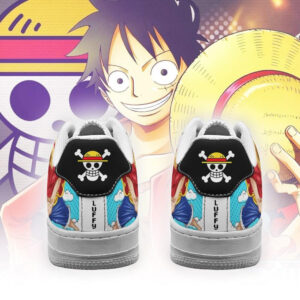 Monkey D Luffy Custom Anime One Piece Naf Shoes
