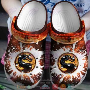 Mortal Kombat Dragon Crocband Crocs Clog Shoes