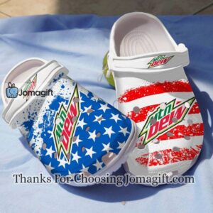 Mountain Dew American Flag Crocs Gift