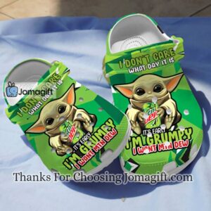 Mountain Dew Baby Yoda Crocs Gift
