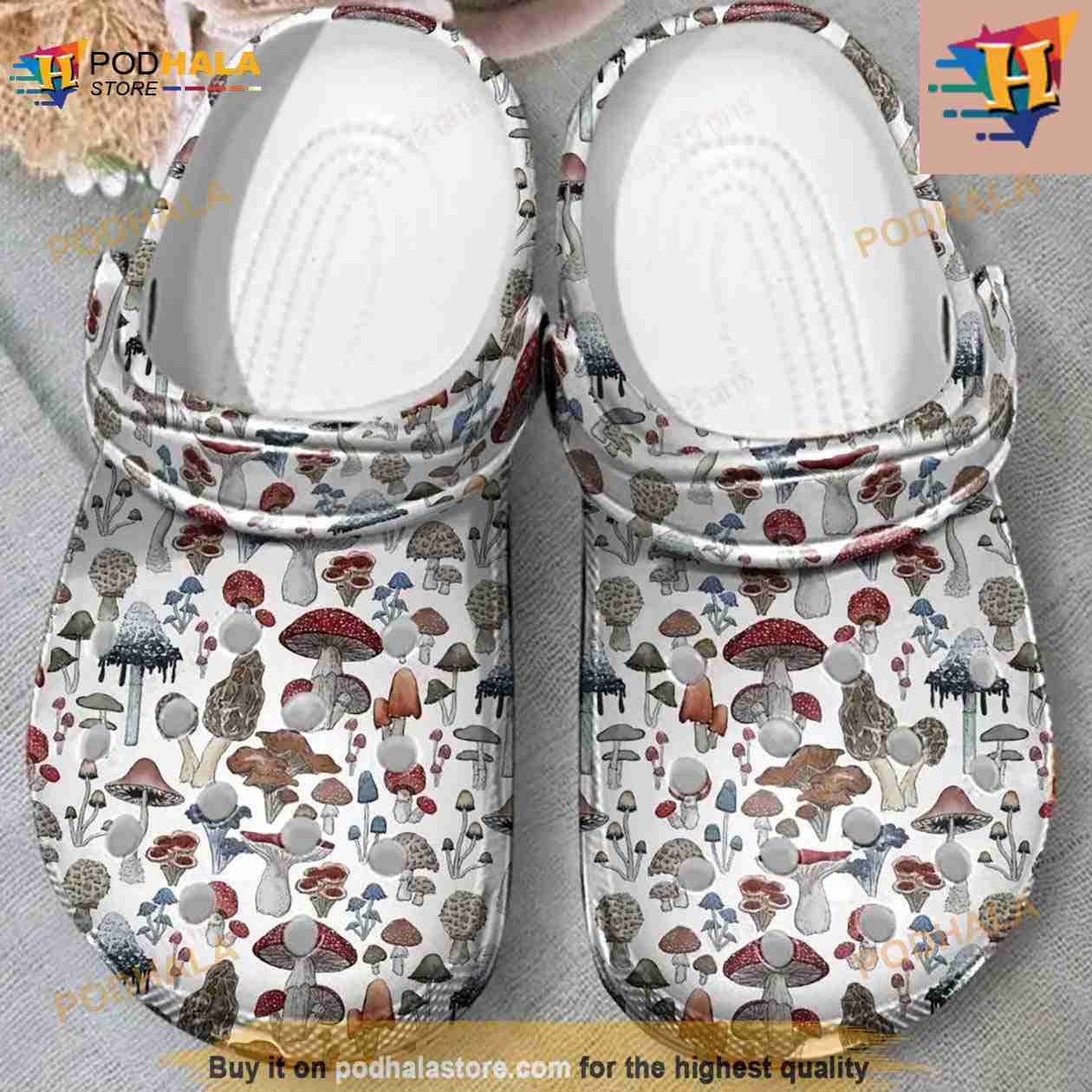 Mushrooms Crocs Clog Shoes Mushrooms Crocs Clog Shoes
