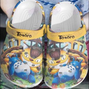 My Neighbor Totoro Yellow Anime Crocband Crocs Clog Shoes