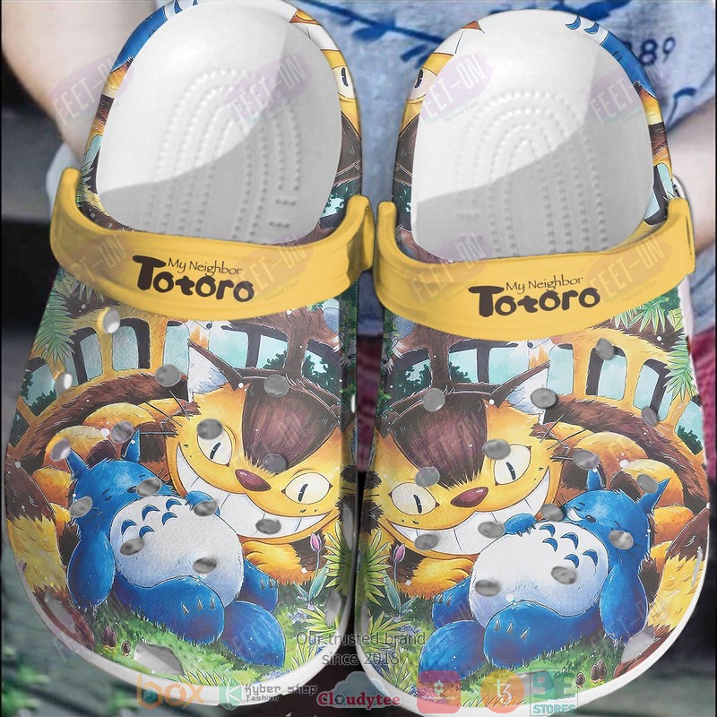 My Neighbor Totoro Yellow Anime Crocband Crocs Clog Shoes My Neighbor Totoro Yellow Anime Crocband Crocs Clog Shoes