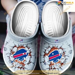 NFL Football Buffalo Bills Adults Crocs Clog Shoes