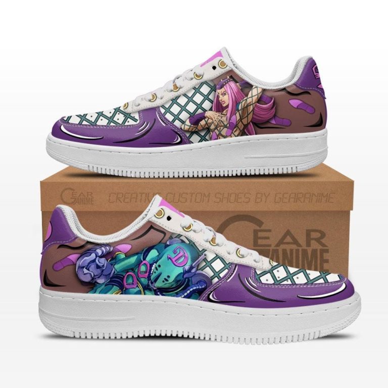 Narciso-Anasui-Anime-JojoS-Bizarre-Adventure-Air-Force-Shoes-1