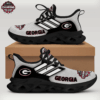 National Champions 2021 Georgia Bulldog Grey Black Clunky Max Soul Shoes