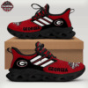 National Champions 2021 Georgia Bulldog Red Clunky Max Soul Shoes