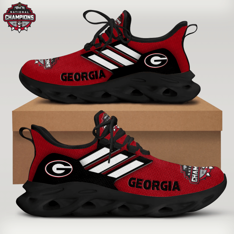 National-Champions-2021-Georgia-Bulldog-Red-Clunky-Max-Soul-Shoes-2