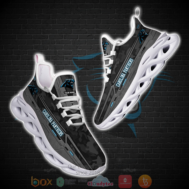 National Football League Carolina Panthers Personalized Clunky Max Soul Shoes National Football League Carolina Panthers Personalized Clunky Max Soul Shoes