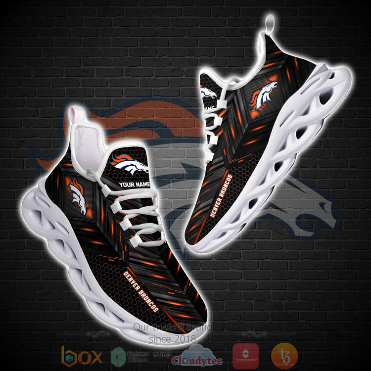 National Football League Denver Broncos Personalized Clunky Max Soul Shoes National Football League Denver Broncos Personalized Clunky Max Soul Shoes