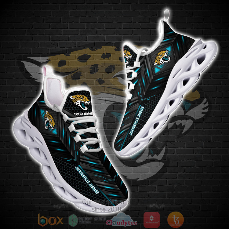 National Football League Jacksonville Jaguars Personalized Clunky Max Soul Shoes National Football League Jacksonville Jaguars Personalized Clunky Max Soul Shoes