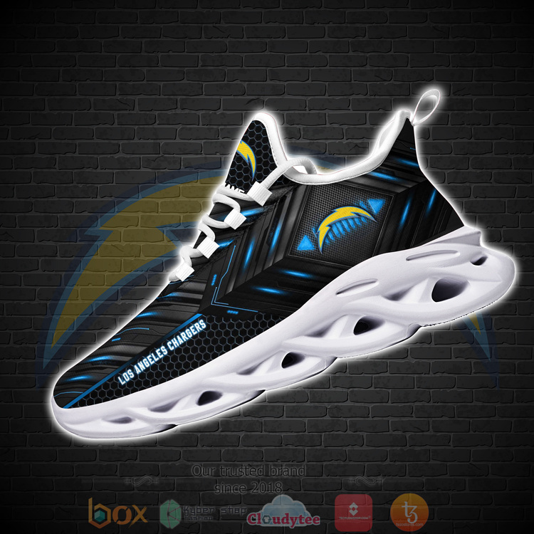 National-Football-League-Los-Angeles-Chargers-Personalized-Clunky-Max-Soul-Shoes-2