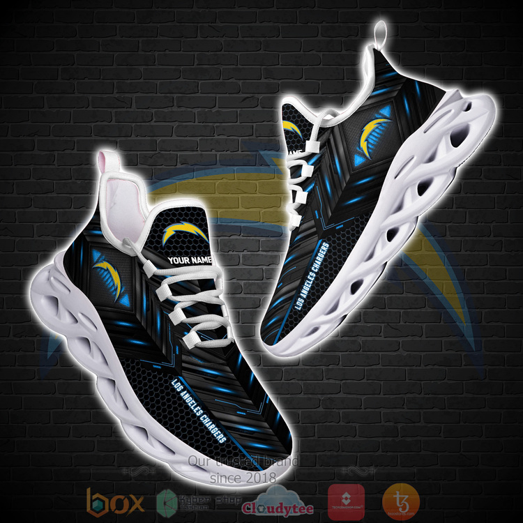 National Football League Los Angeles Chargers Personalized Clunky Max Soul Shoes National Football League Los Angeles Chargers Personalized Clunky Max Soul Shoes