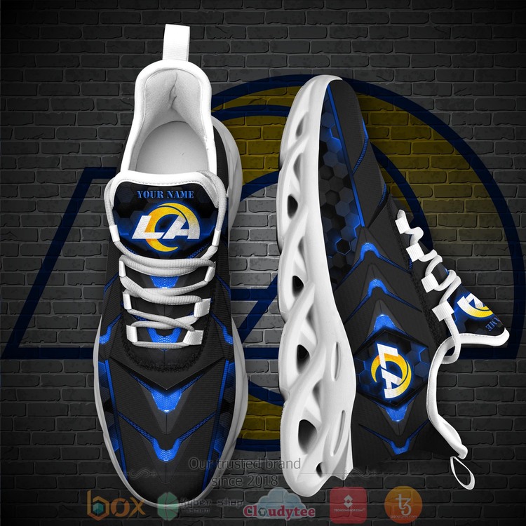 National-Football-League-Los-Angeles-Rams-Personalized-Clunky-Max-Soul-Shoes-2