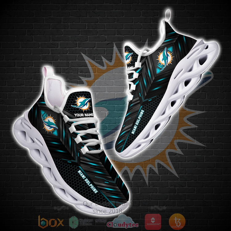 National Football League Miami Dolphins Personalized Clunky Max Soul Shoes National Football League Miami Dolphins Personalized Clunky Max Soul Shoes
