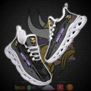 National Football League Minnesota Vikings Personalized Clunky Max Soul Shoes