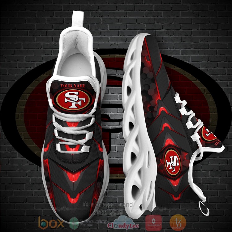 National Football League San Francisco 49Ers Personalized Clunky Max Soul Shoes National Football League San Francisco 49Ers Personalized Clunky Max Soul Shoes