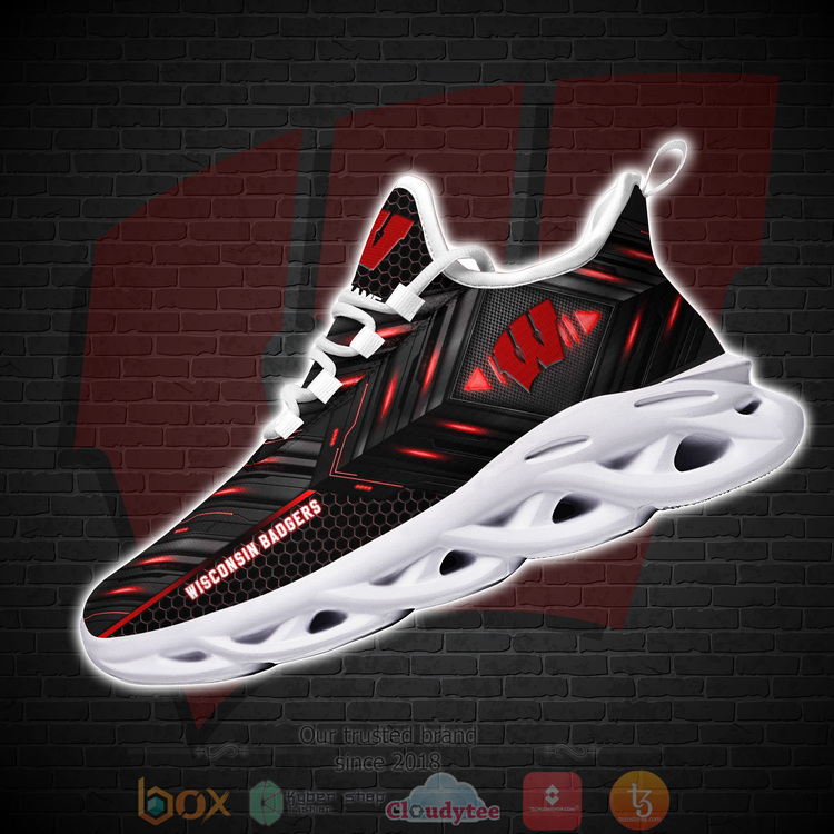 National-Football-League-Wisconsin-Badgers-Personalized-Clunky-Max-Soul-Shoes-2