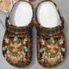 Native American Custom Name Crocband Crocs Clog Shoes