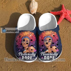 Naturally Dope Black Queen Girl Crocs Gift