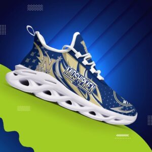 Navy Midshipmen Clunky Max Soul High Top Shoes
