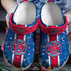 Nba Los Angeles Clippers Blue Crocband Crocs Clog Shoes