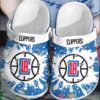 Nba Los Angeles Clippers Blue-White Crocband Crocs Clog Shoes