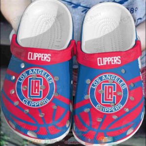 Nba Los Angeles Clippers Red-Blue Crocband Crocs Clog Shoes