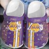 Nba Los Angeles Lakers Purple Crocband Crocs Clog Shoes