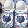 Nba Memphis Grizzlies White-Blue Crocband Crocs Clog Shoes