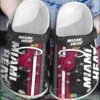 Nba Miami Heat Black Crocband Crocs Clog Shoes