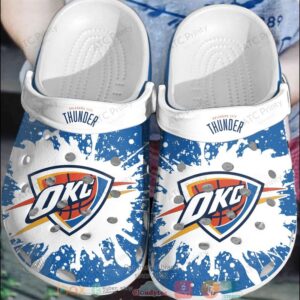 Nba Oklahoma City Thunder Crocband Crocs Clog Shoes
