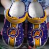 Nba Phoenix Suns Navy-Orange Crocband Crocs Clog Shoes