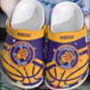 Nba Phoenix Suns Purple-Orange Crocband Crocs Clog Shoes