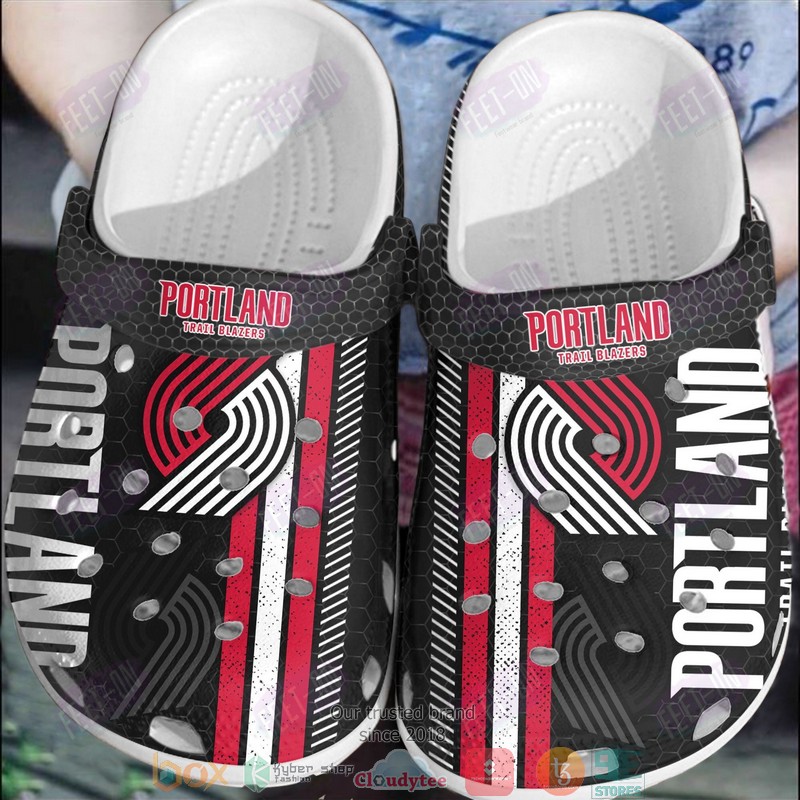Nba Portland Trail Blazers Crocband Crocs Clog Shoes Nba Portland Trail Blazers Crocband Crocs Clog Shoes