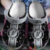 Nba San Antonio Spurs Black-Grey Crocband Crocs Clog Shoes