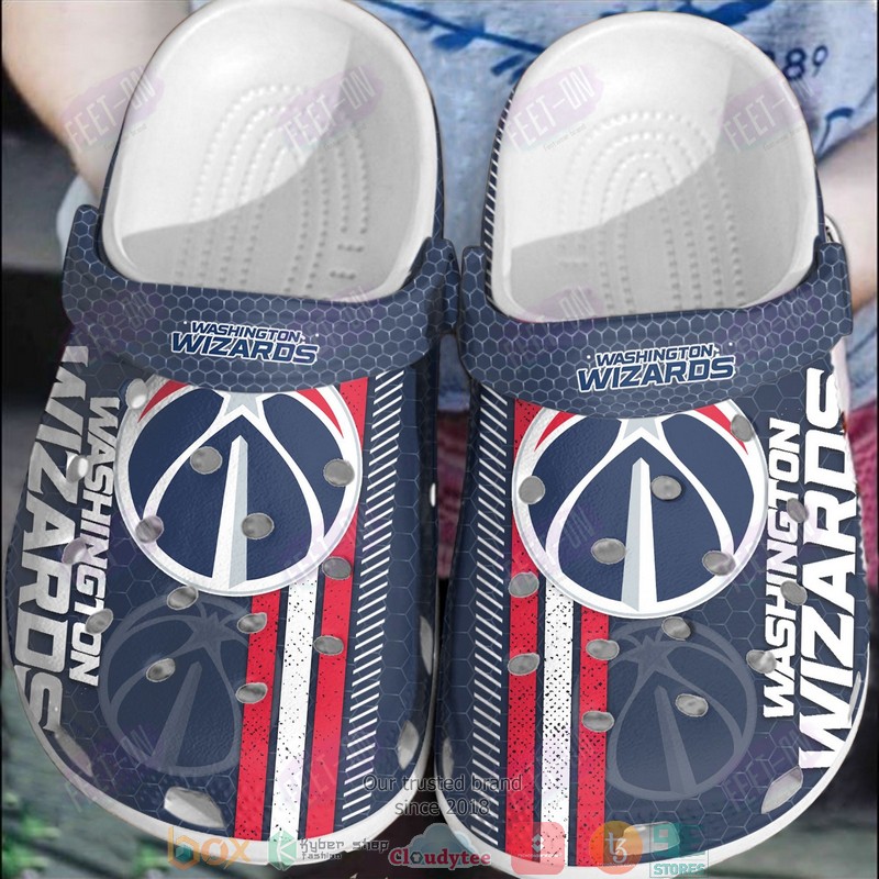 Nba Washington Wizards Blue Crocband Crocs Clog Shoes Nba Washington Wizards Blue Crocband Crocs Clog Shoes