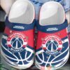 Nba Washington Wizards Red-Blue Crocband Crocs Clog Shoes