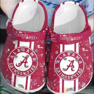 Ncaa Alabama Crimson Tide Red Crocband Crocs Clog Shoes