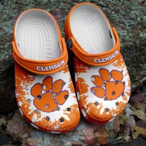 Ncaa Clemson Tigers Crocband Crocs Clog Shoes