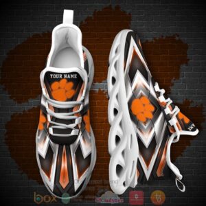 Ncaa Clemson Tigers Football Team Personalized Clunky Max Soul Shoes