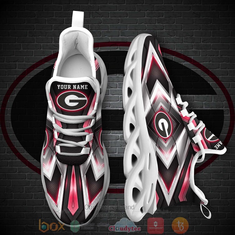 Ncaa Georgia Bulldogs Football Team Personalized Clunky Max Soul Shoes Ncaa Georgia Bulldogs Football Team Personalized Clunky Max Soul Shoes